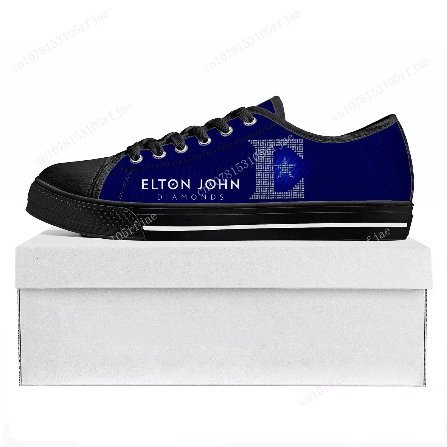 Elton John Singer Rock Low Top Mens Womens Teenager High Quality Sneakers Canvas Goodbye Yellow Brick Road Casual Couple Shoes