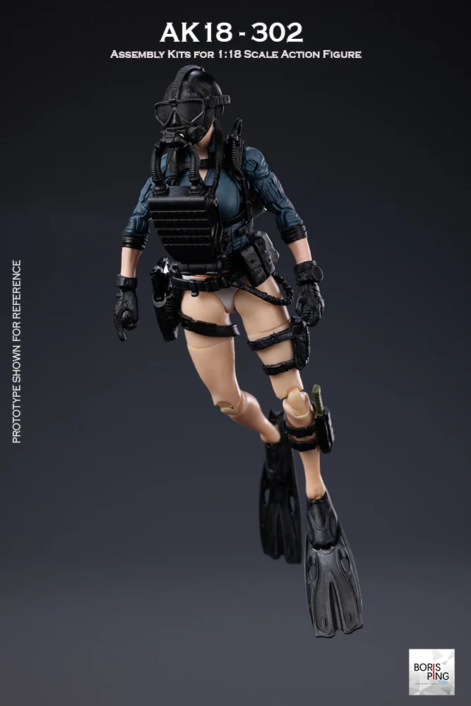 Presale BorisPing AK18 1/18 Scale Classic Game Character Special