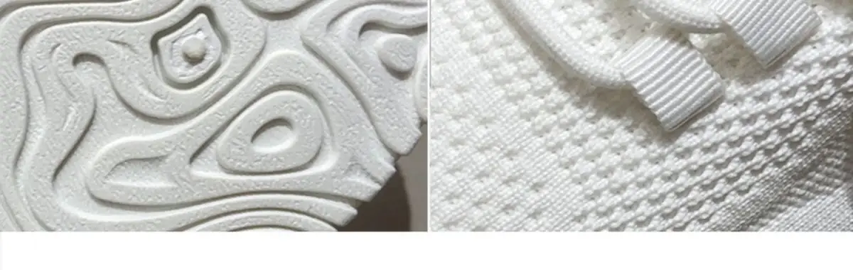 Atmungsaktive Damen-Mesh-Sneaker mit Wellensohle, dicker Plateau-Sohle, höhenverstellbar, leicht, zum Schnüren, für den Alltag, zum Gehen, Sport, Freizeit. – Detail 10