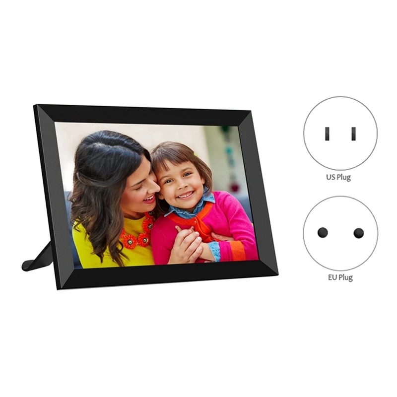 

10.1 Inch Smart Wifi Digital Photo Frame 1280X800 IPS LCD Touch Screen, Auto-Rotate Portrait And Landscape Durable Easy Install