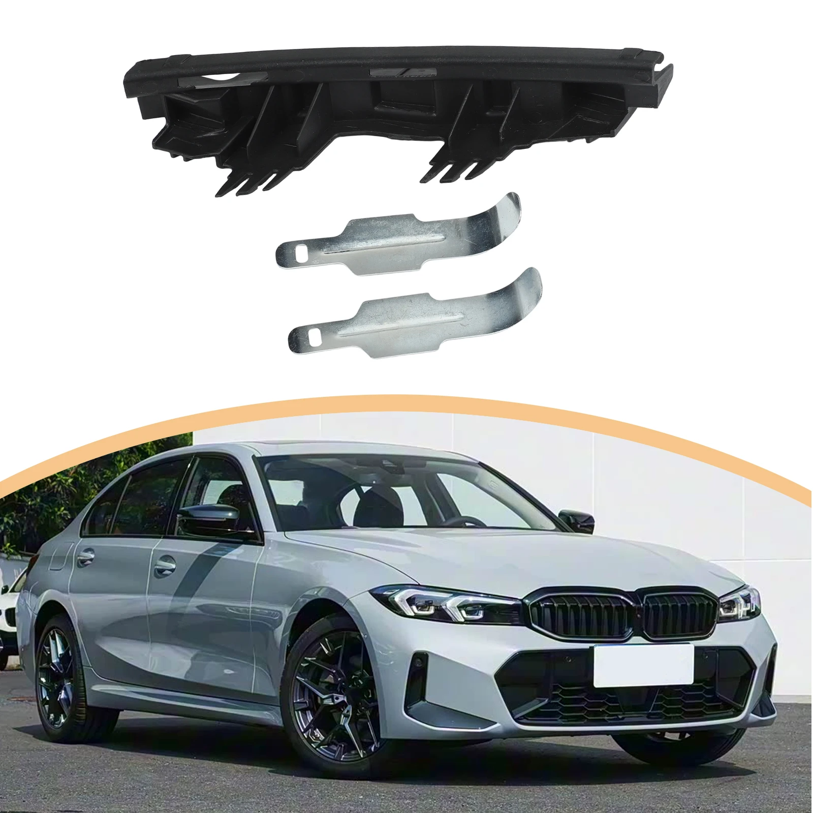 Left Side Mount Front Left Headlight Direct Replacement Easy To Install Check OE Before Purchase ABS Plastic OEM 63118496141