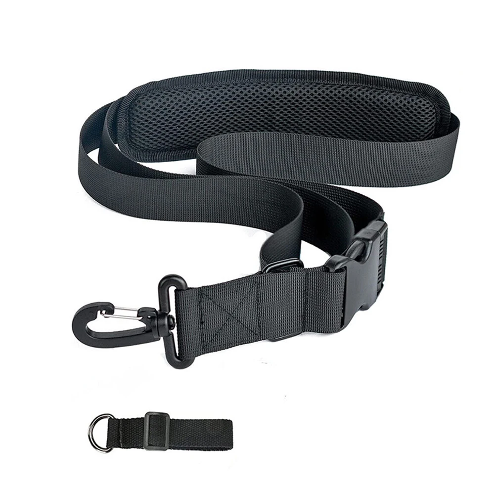 Trimmer Shoulder Strap Accessories Black Nylon Power Tool Adjustable Harness Eater Shoulder Strap High Quality