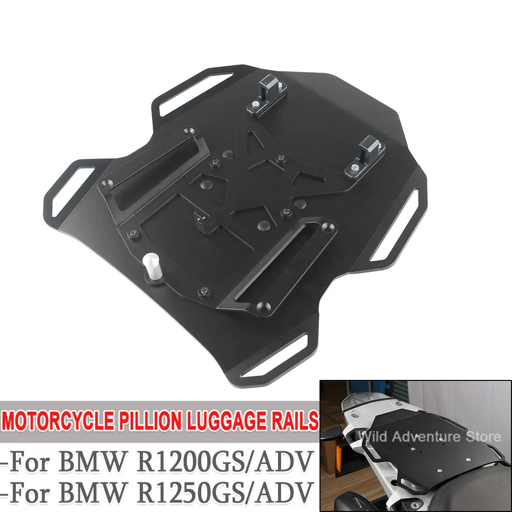 

Pillion Luggage Rails For BMW R1200GS ADV R1250GS Adventure 2013-22 GS 1200 1250 ADV R1250GSA Rear Seat Area Covering Plate Rack