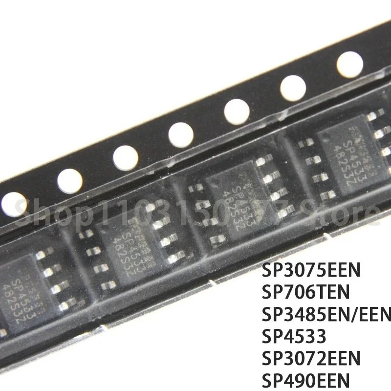 1 pezzo SP3075EEN SP706TEN SP3485EN/EEN SP4533 SP3072EEN SP490EEN-SOP8