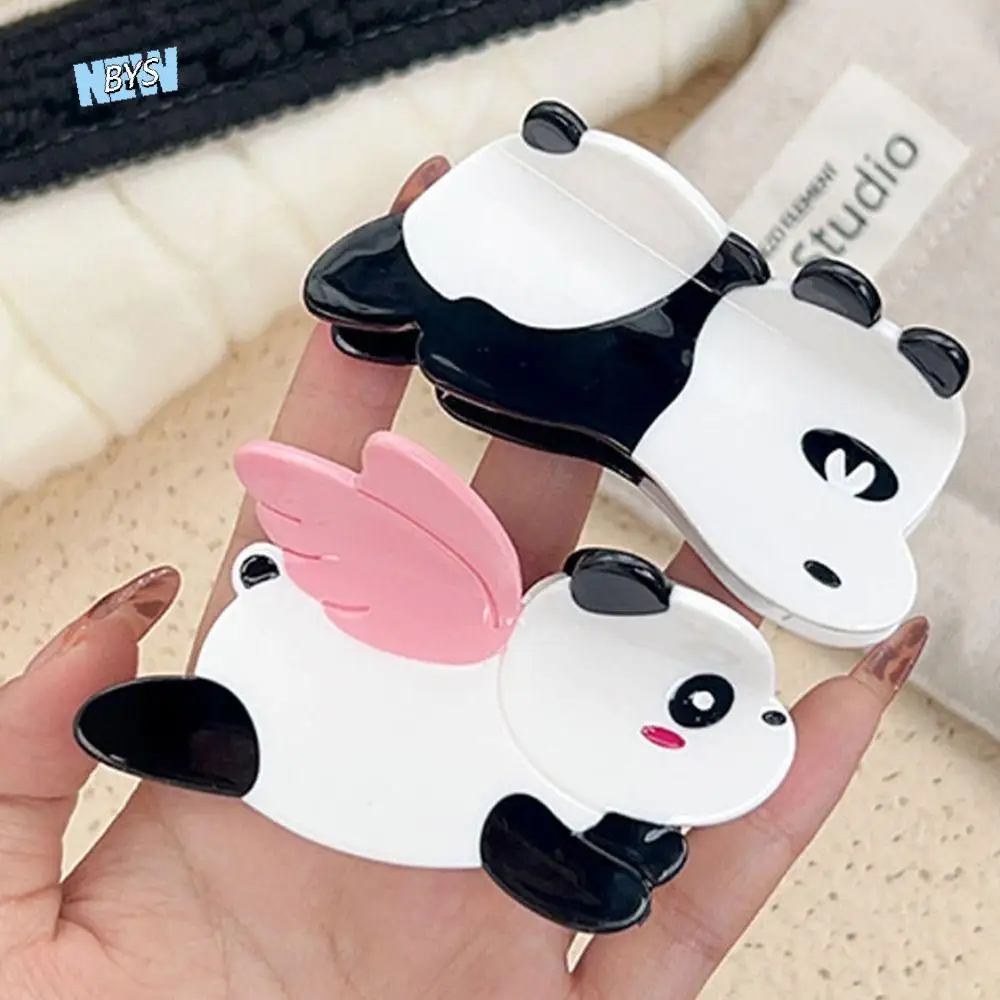 

Креативная уксусная кислота, ацетат, коготь для волос в виде панды, головной убор Y2k, заколка для волос с героями мультфильмов, аксессуары для волос, заколка в виде акулы для девочек