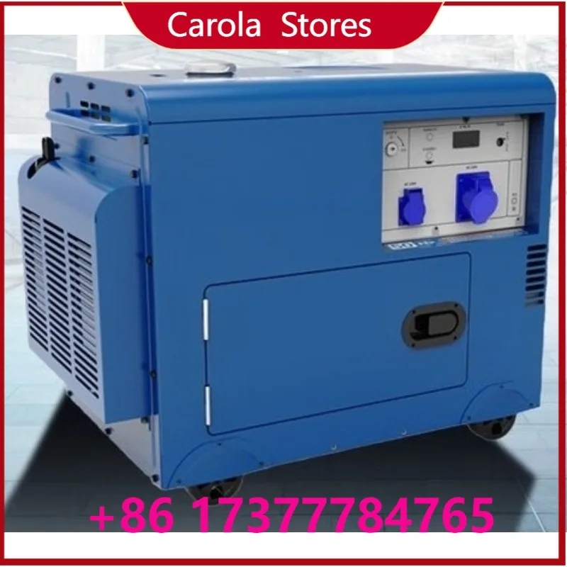 5.5KW Marine Generator Single Phase Air Cooling Low Noise  Start  Supply