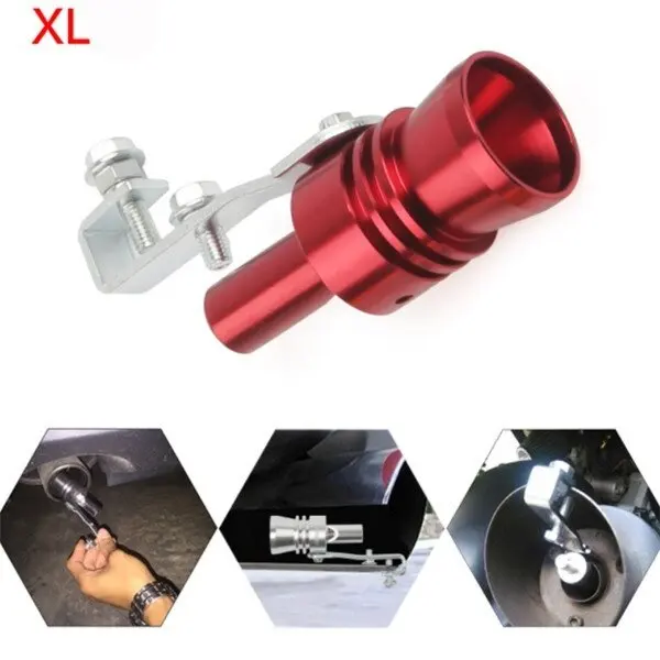 1 Piece Exhaust Pipe Oversized Roar Maker Car Turbo Sound Auto Loud Whistle Sound