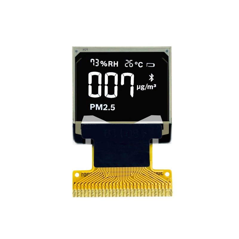 0.66 Inch 64×48 Parallel 6800/8080/ SPI /i2c  Interface White Color OLED LCD Display SSD1306 28 Pins