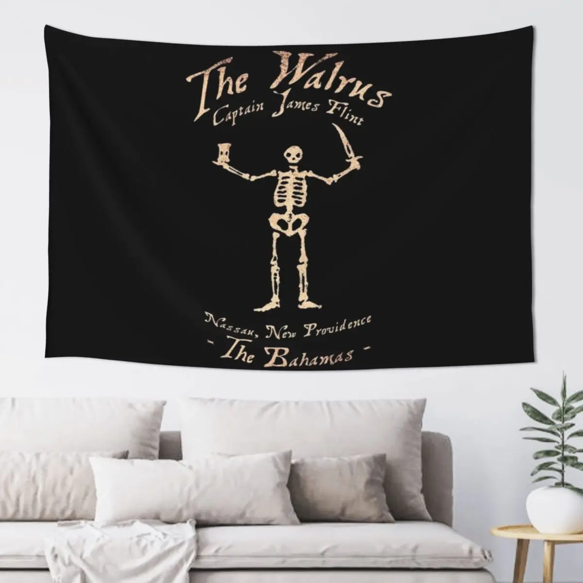 

Black Sails - The Walrus Tapestry Room Decorations Aesthetics Carpet Wall Tapestry