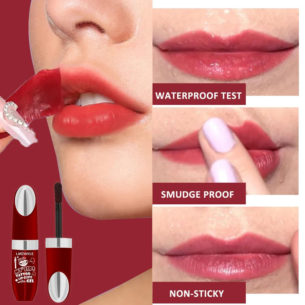 剥がれるリップグロスは、防水性があり、長持ちし、べたつかず、にじみません。毎日のメイクに適しており、完璧なリップメイクを作成します。