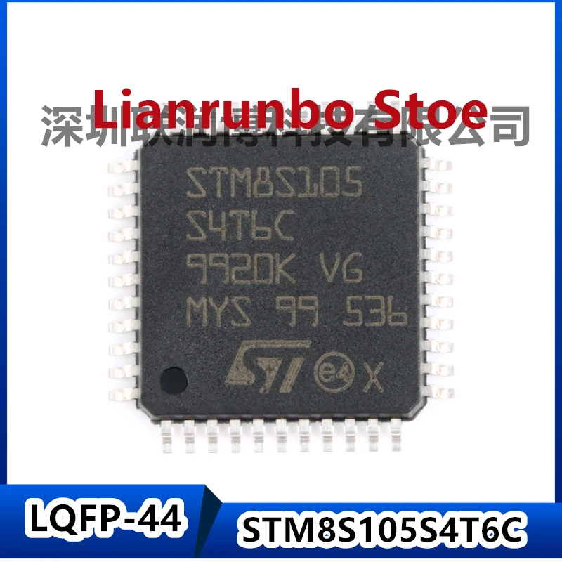 

New original STM8S105S4T6C LQFP-44 16MHz/16KB flash memory/8-bit microcontroller MCU