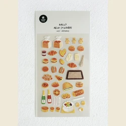 Korean Import Original Suatelier Old Bakery Paper Stickers Scrapbooking Diy Journal Stationery Sticker Deco Art Supply 1177