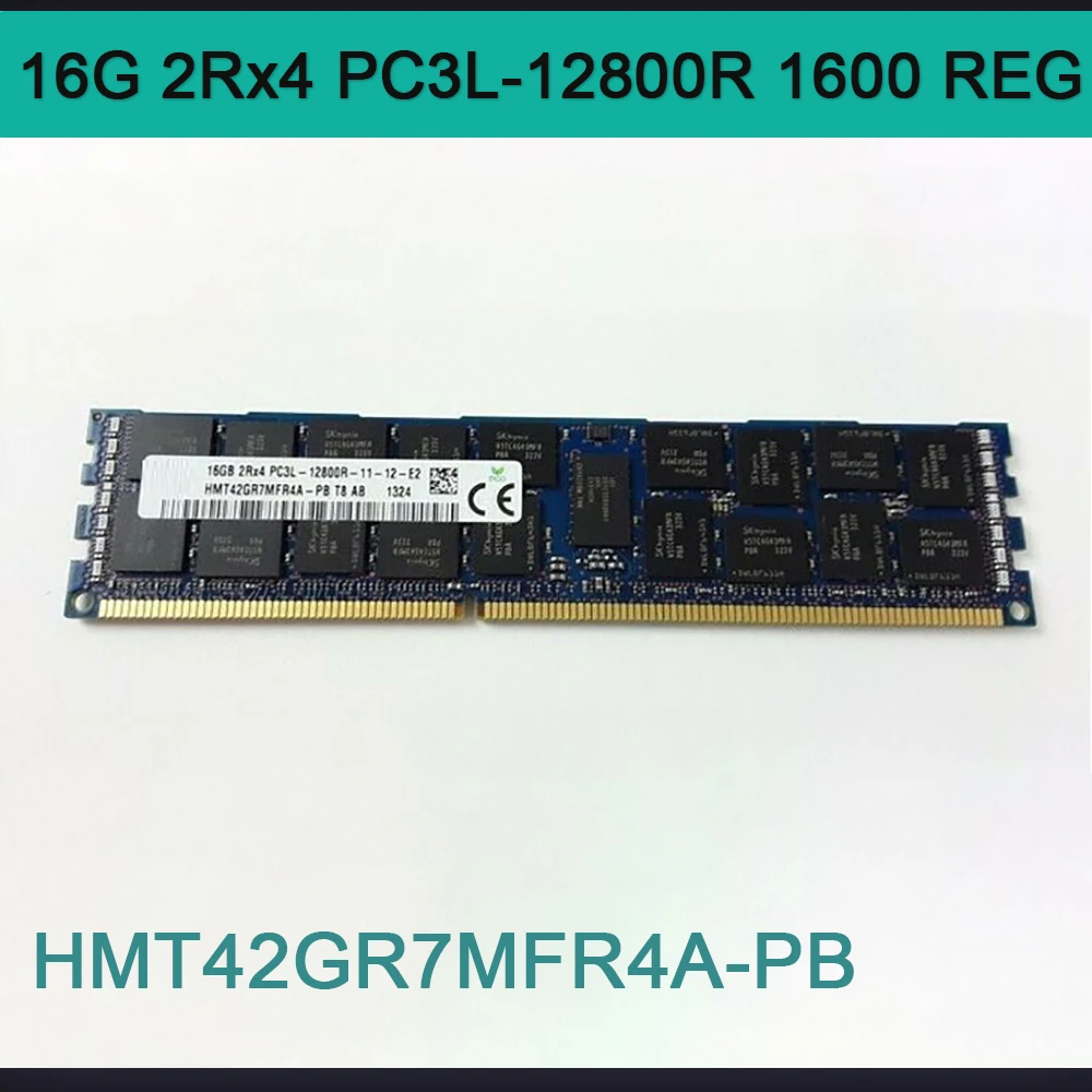 

1 PCS For SKhynix Server Memory 16G 2Rx4 PC3L-12800R 1600 REG HMT42GR7MFR4A-PB