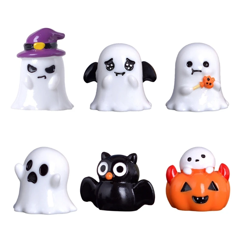 Nhựa Trang Trí Bí Ngô Tượng Chủ Đề Halloween Đầy Màu Sắc Cho Gia Đình Và Văn Phòng Dropshipping