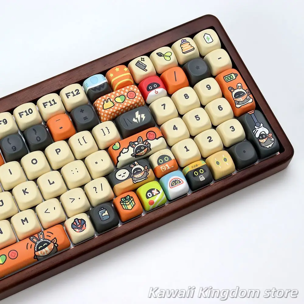

Zenless Zone Zero Bangboo Theme Keycaps Key Cherry Profile Pbt Thermal Sublimation Mechanical Keyboard Anime Keycaps keyboard