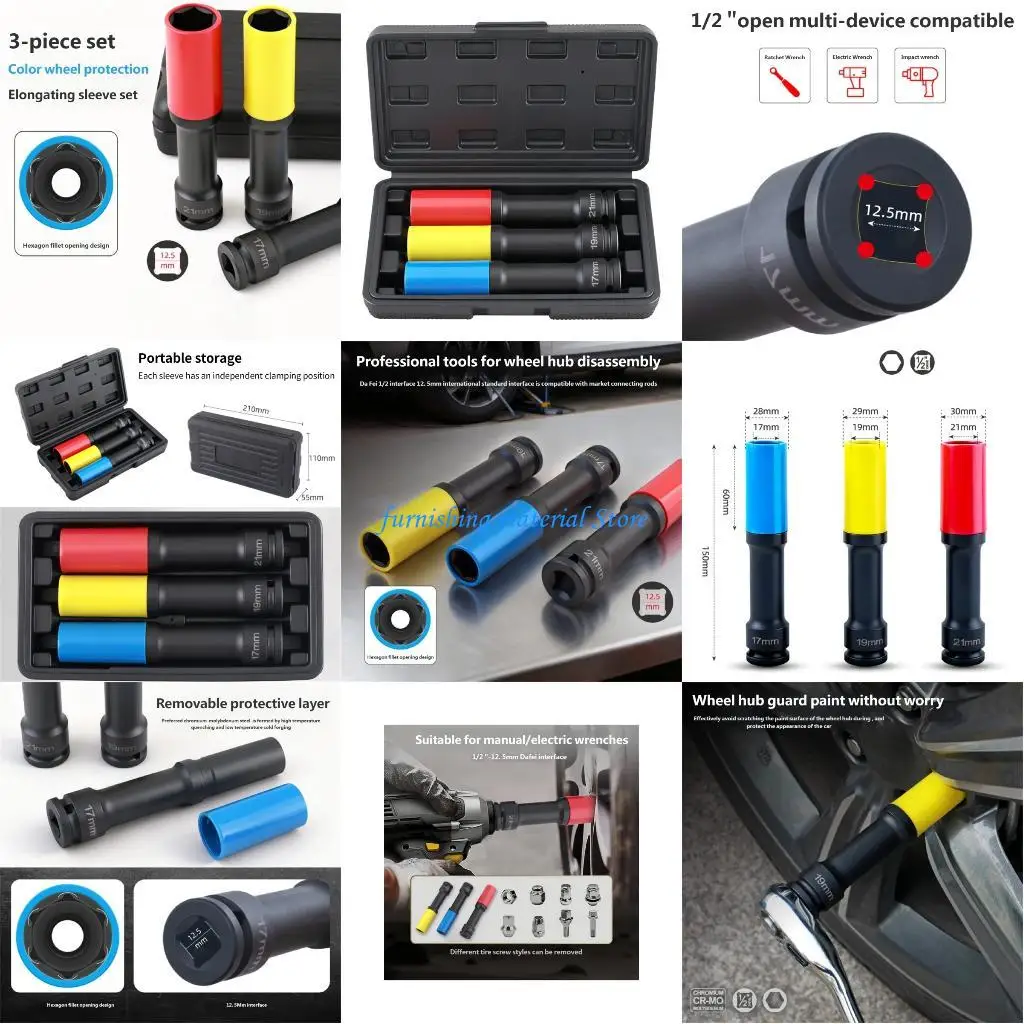 

Y5GD Compacted Storage Socket Set Inch Drive for Easy Tool Organization and Portability