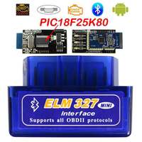 Super Mini Elm327 Bluetooth OBD2 V1.5 Elm 327 V 1.5 OBD 2 Auto Diagnostic Scanner For Car Elm-327 OBDII Code Diagnostic-Tools