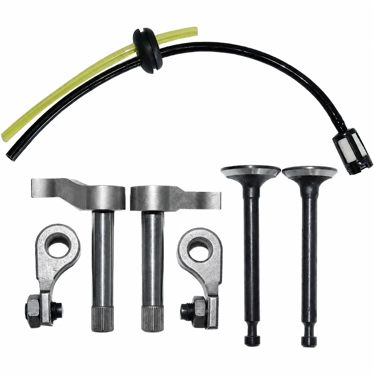 Intake Exhaust Valve Rocker Arm Lifter Set Fits Honda GX25 HHT25S Trimmer Engine Replaces 14730-Z0H-000 14740-Z0H-000 Parts