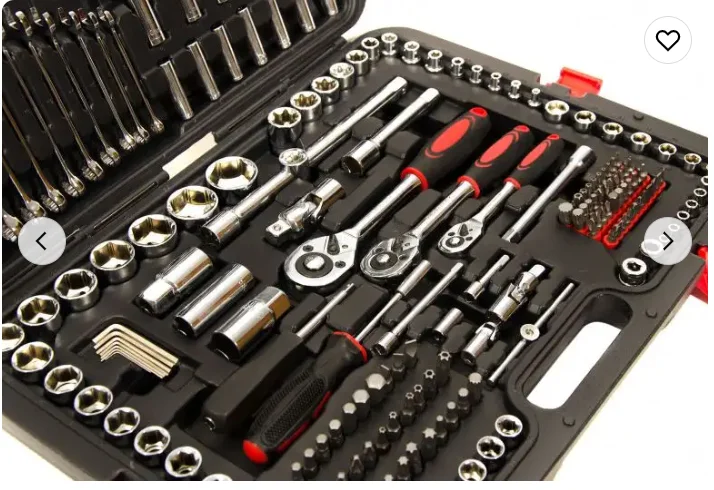 wholesale 215 Piece CRV combination tools ratchet Socket wrench tool Set for car repair