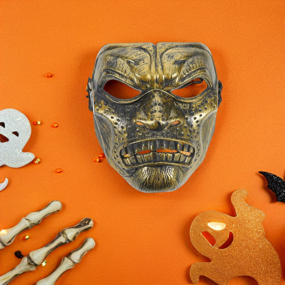 

2 Pcs Mask Halloween Party Greek Masquerade for Cosplay Soldier Makeup Costume Props Man