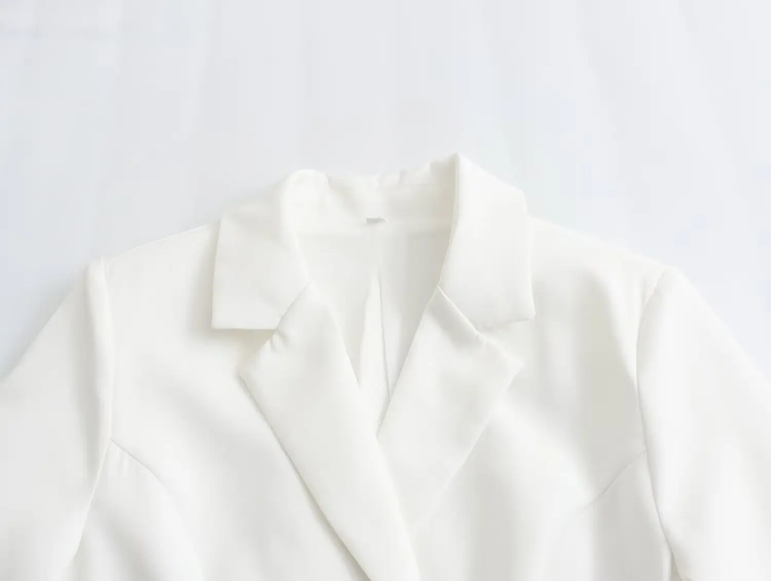 JNLEAOG Herbst-Damenanzug Jaet Sle Dr Open Design Long Sve Street Sle Faion Normale Länge Polyester