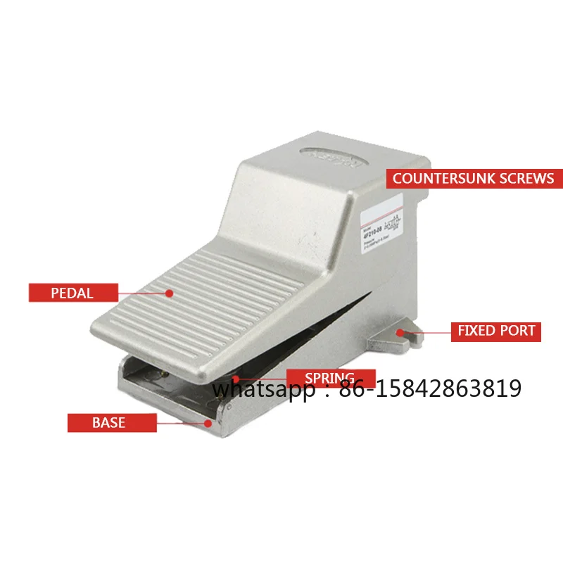 4f210-08-4f210-08l-空気圧式フットバルブ-フットスイッチコントロールバルブ