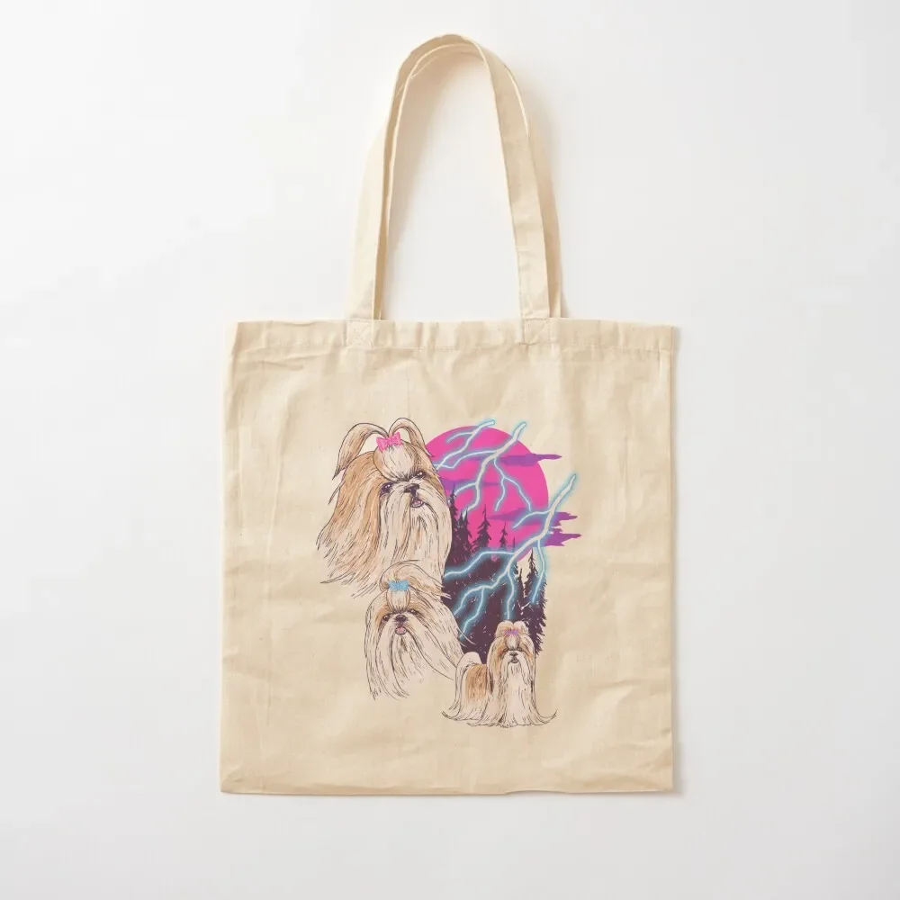 حقيبة لايتنينج شيه تزو للشاطئ قابلة للتخصيص للجامعة المخصصة #2