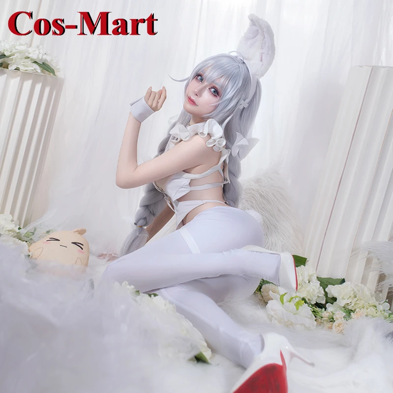 Cos-Mart Game Azur Lane MNF Le Malin Cosplay Costume Sweet Lovely Bunny Girl Uniform Female Activity Party Role Play Clothing