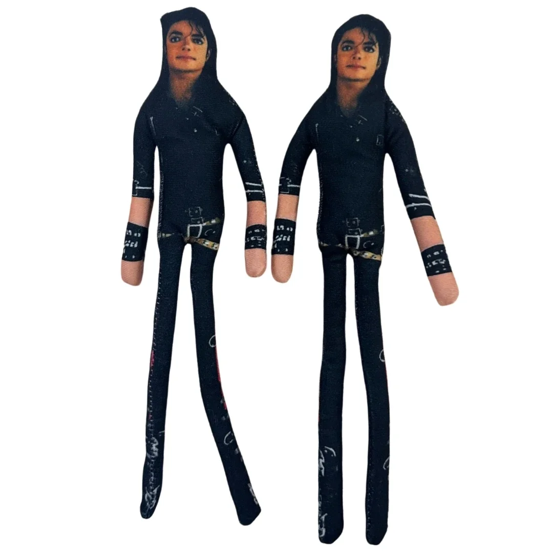 2026 Anime Michael Jackson Plüschfigur, Pop-Plüsch, gefüllte Figur, Zimmerdekoration, abstrakte, bewegliche Gelenk-Requisiten – Detail 12
