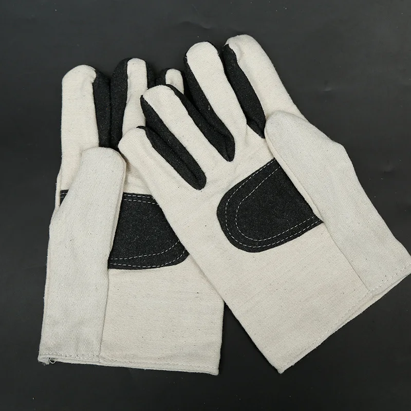 Work Gloves Cowhide Leather Workers Work Welding Anti Scalding Safety Protection Garden Sports Driver Wear-resistant Gloves