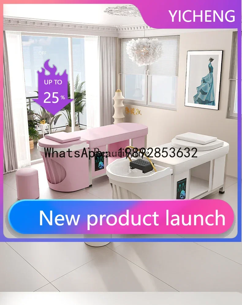 

BB 09Thai hair treatment shampoo barber shop hair salon special reclining beauty salon massage bed