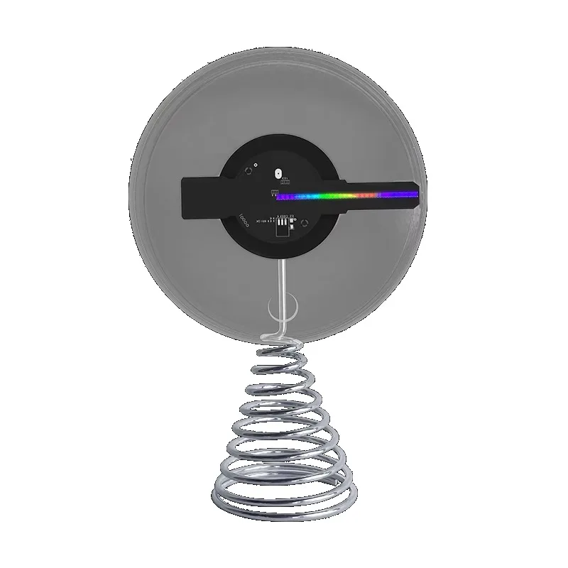 3D holographic LED display fan with bracket, convenient for holographic advertising machine to carry