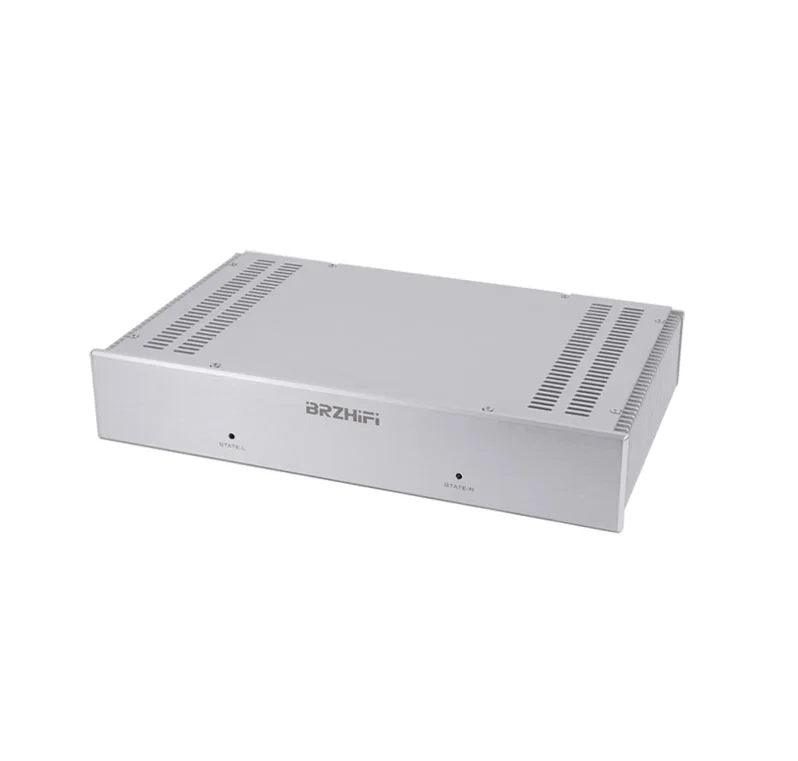 Silver 4708 full aluminum Audio Amplifier Chassis HiFi Class AB Power Amp Large Case DIY Box Can install 933 circuit