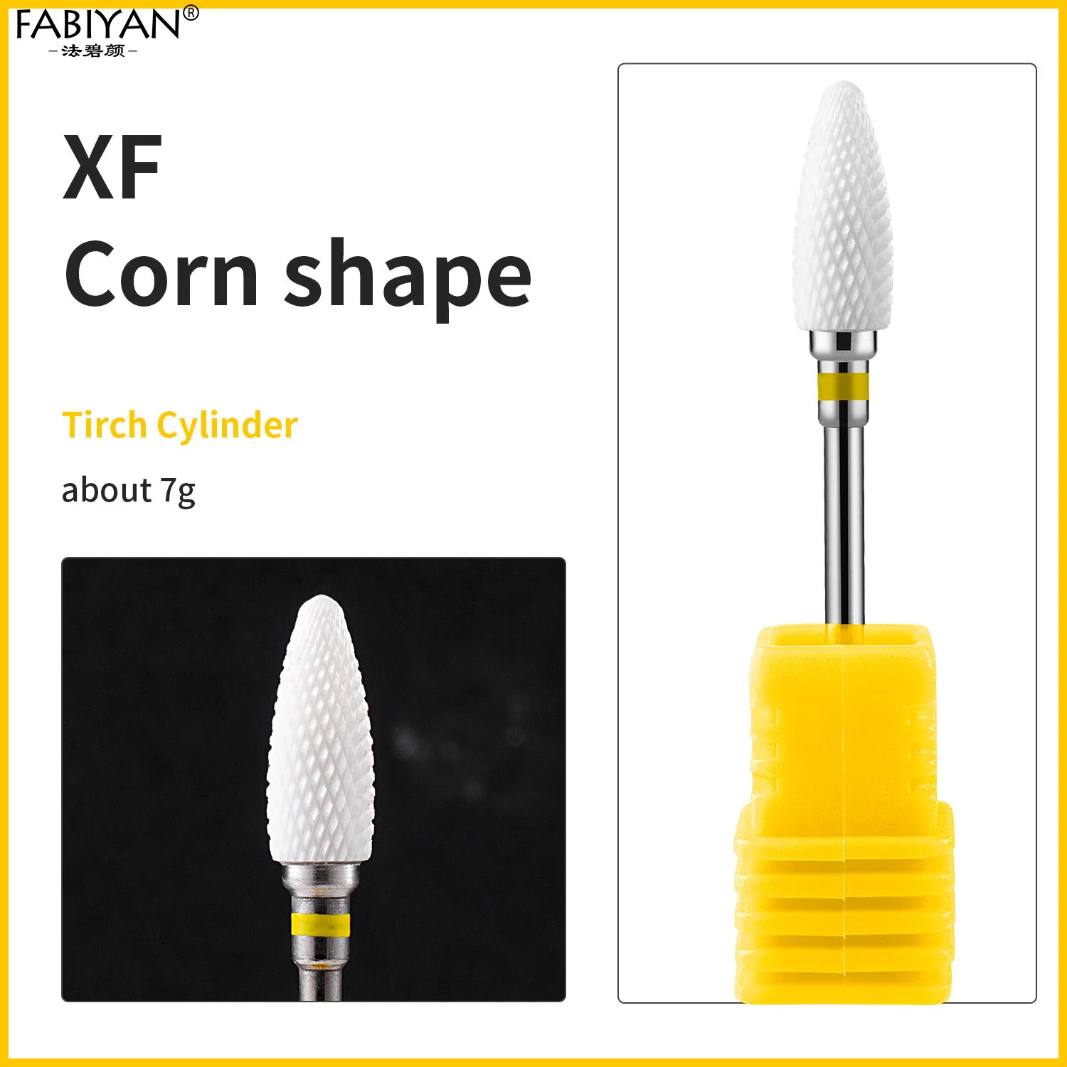 Ceramic Nail Drill Bits Grinding Bits  Milling Cutter Pedicure Nail Files Buffer Dead Skin Clean Accessories