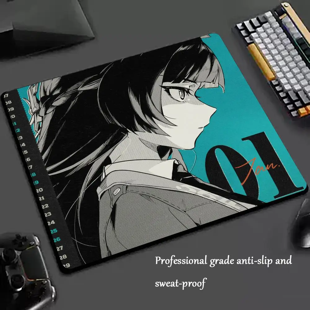 Zenless Zone Zero Hoshimi Miyabi Mouse Pads Cartoon rubber Small mouse pad desktop computer office keyboard e-sports ROGs game