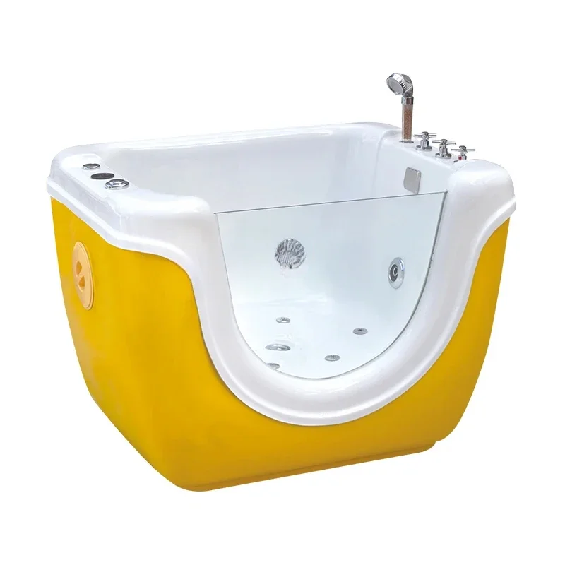 A  Acrylic Bathtub Dog Bath Pool Bubble Surfing
