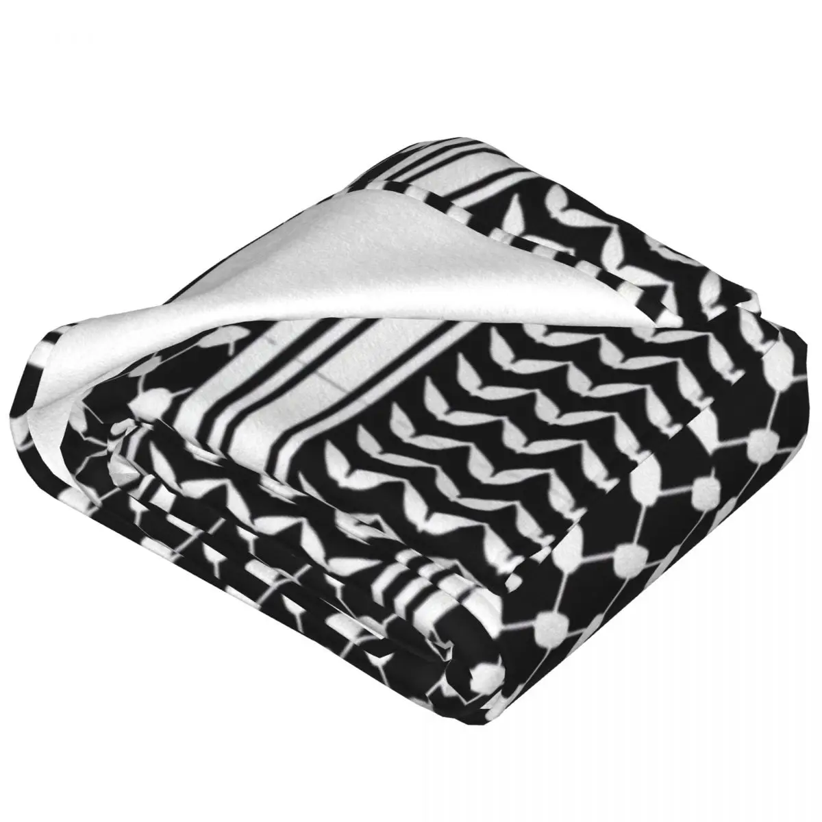 Palestinian Keffiyeh Flannel Blanket Quality Super Soft palestine Bedding Throws Autumn Picnic Couch Chair Print Bedspread