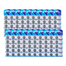 CR2032 Batería de litio para reloj de coche, pila de botón de 3V, BR2032, DL2032, ECR2032, CR 100, 20/50/200 unidades/2032 unidades