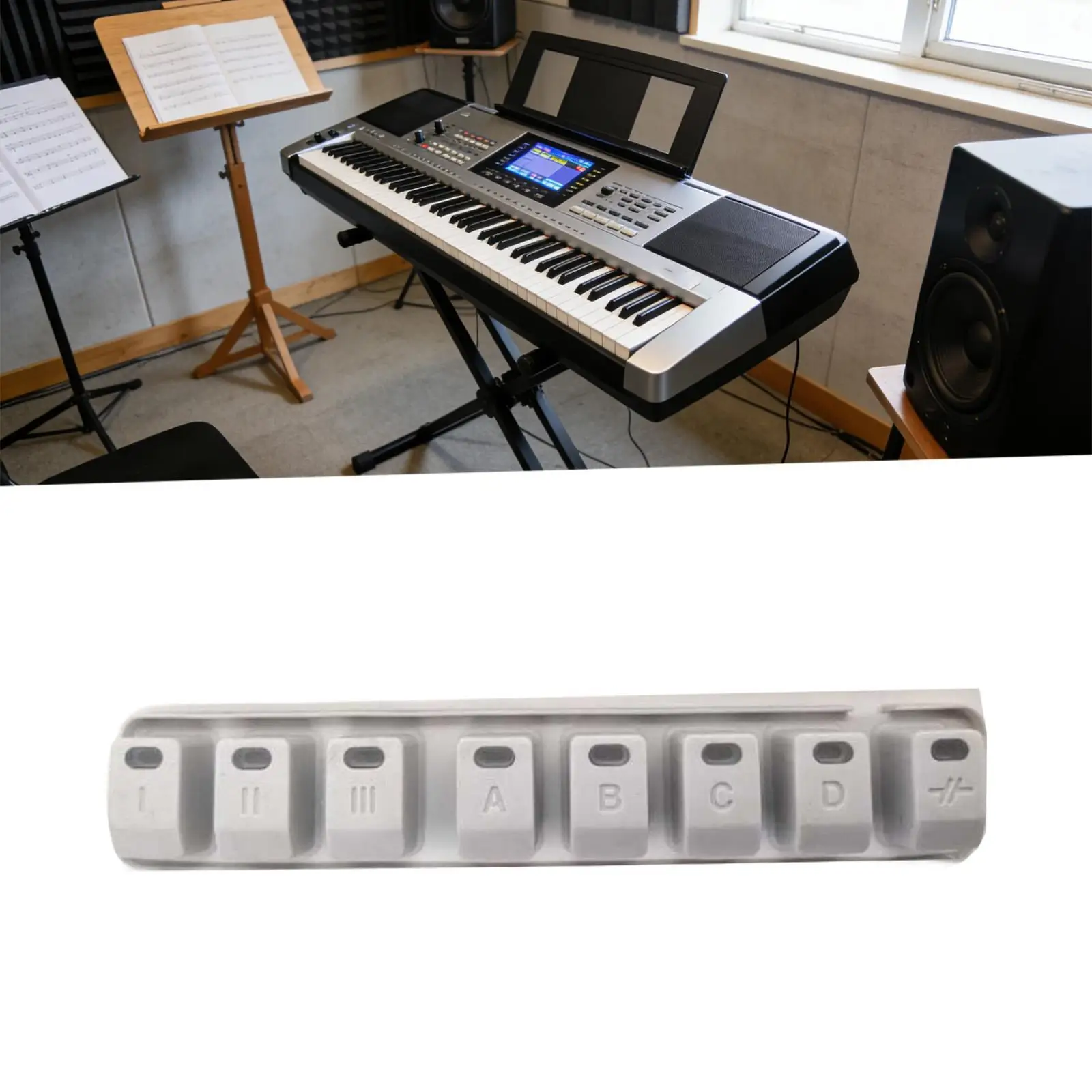 

Токопроводящие резиновые силиконовые контакты (запасные части) для электронных клавиатур: улучшение отклика клавиш для S750, S950, S770