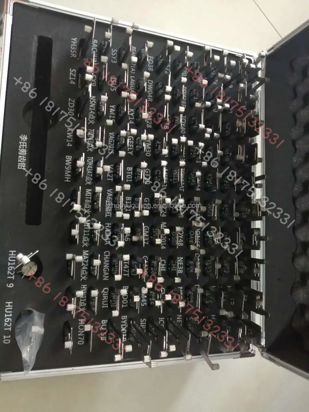 LISHI Original 102 PCS 2 in 1 Auto Decoder and Lock Pick Set Locksmith Tools Lock Smith Tool Locksmith Supplies