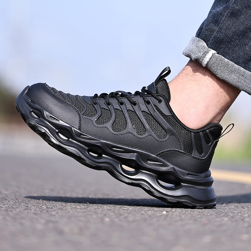 Fashion Sneakers Safety Shoes Men Lightweight comfort Protection Shoes Work Sneakers Puncture-Proof Security Steel toe shoes