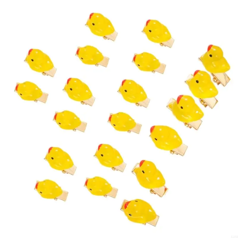 A3PB Cartoon Animal Barrettes Barretles Realistics Forma