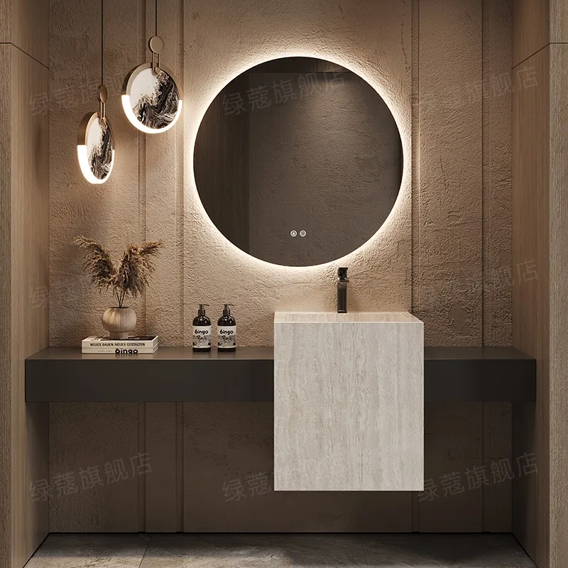 

Simple Decoration Bathroom Cabinet Big Size Wooden Salon Creative Design Cupboard Aesthetic Vestidores Lounge Suite Furniture