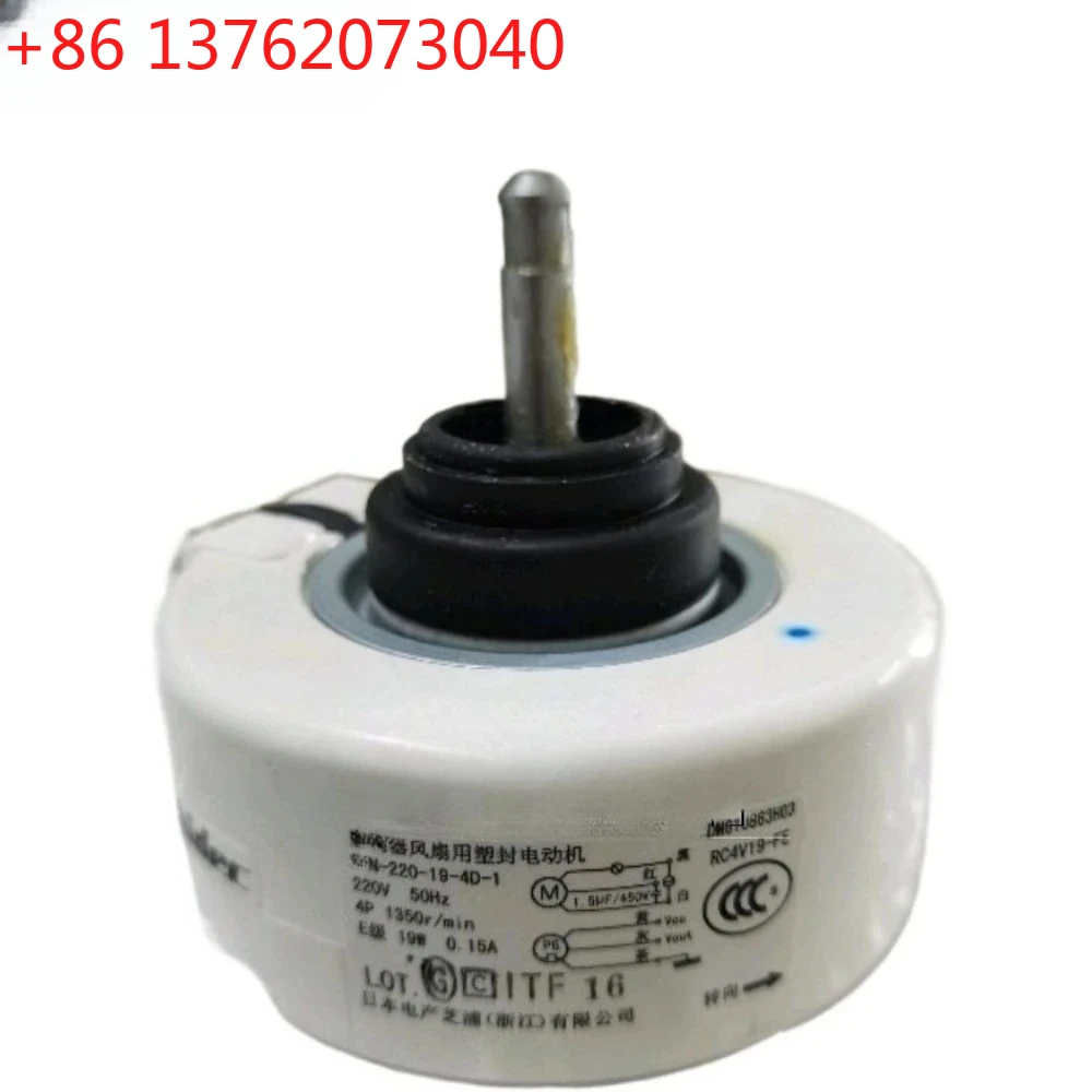 New For Mitsubishi Air Conditioner Indoor Unit Fan Motor SFN-220-19-4D-1 DM61J863H03 RC4V19-FE Conditioning Parts