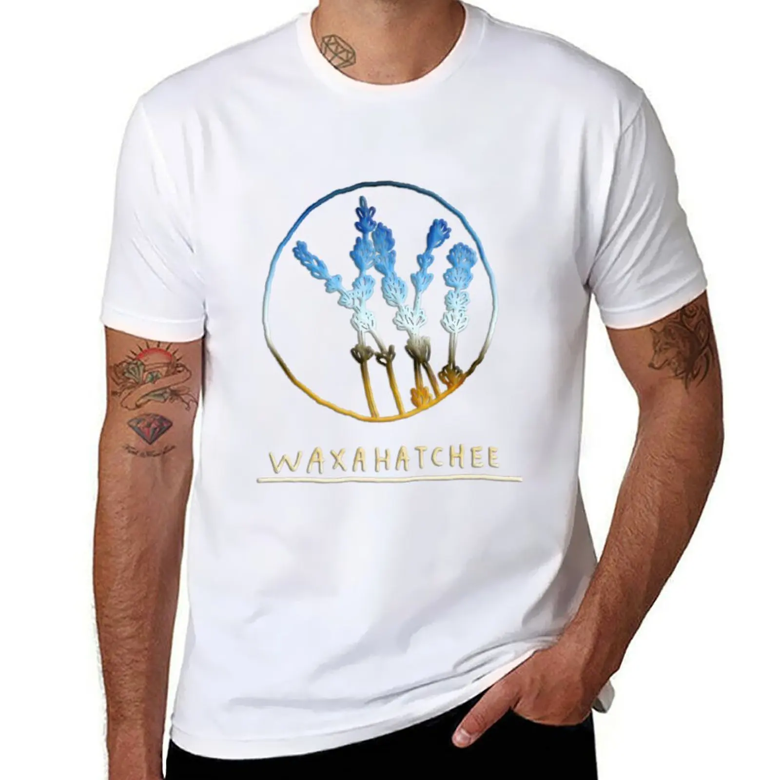 

THE BEST WAXAHATCHEE T-Shirt man t shirts for men cotton tshirt 100% T-Shirt