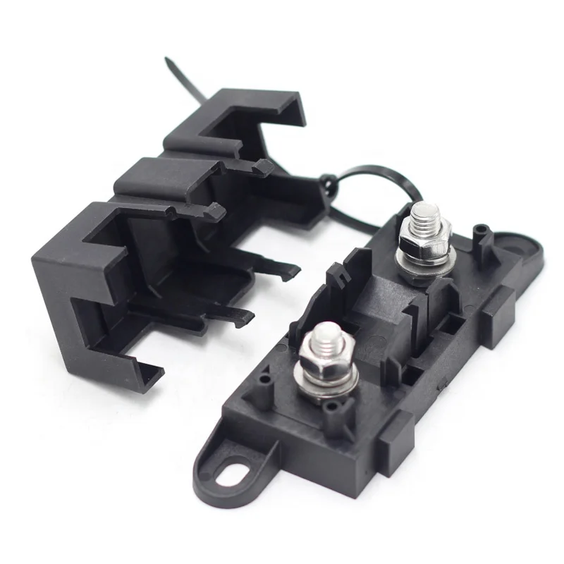 Auto ANM MEGA Fuse Holder ANM Bolt-on Blade Fuse Flat Type ANL Fuse 30A 50A 60A 70A 80A 100A 125A 175A 200A 225A 250A-500A