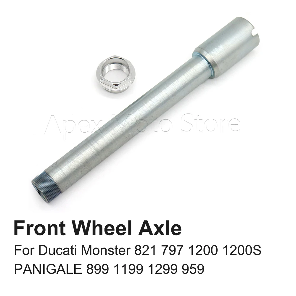 

For Ducati Monster 821 797 1200 1200S PANIGALE 899 1199 1299 959 Motorcycle Front Wheel Axle Pivot Bolt Holder 25CM 27CM