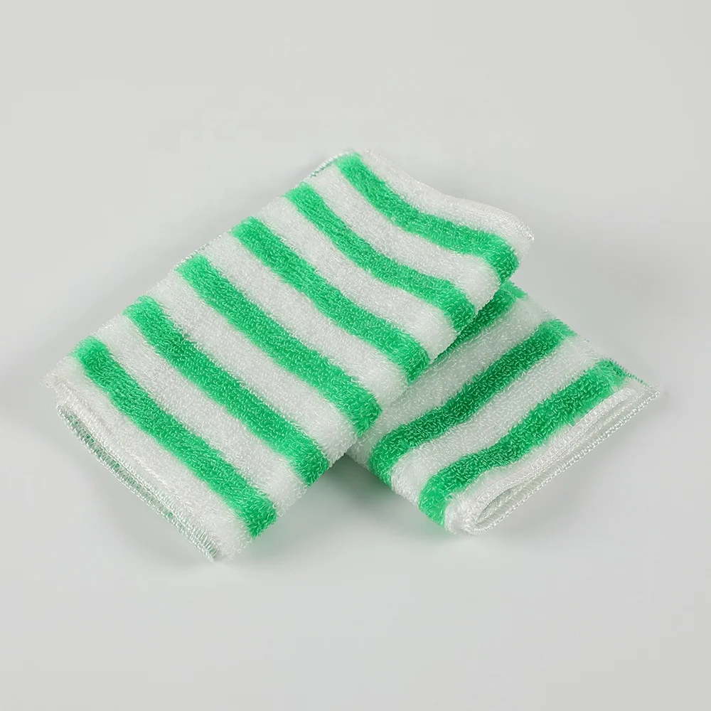 Wholesale kitchen bamboo fiber dishwashing cloth, oil brush, pot cloth, household cleaning towel