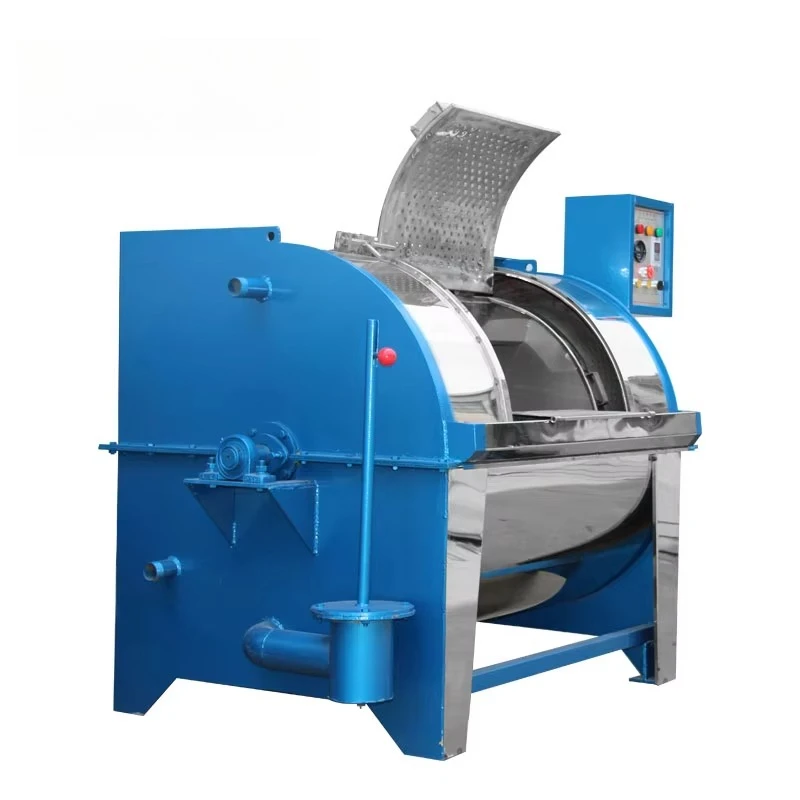 Full Stainless Steel Laundry Equipment Horizontal Washing Machine for Factory