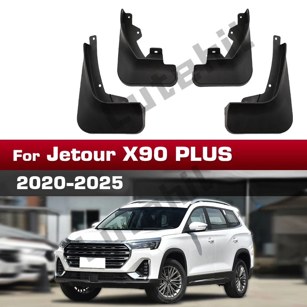 

For Chery Jetour X90 Plus 2020 2021 2022 2023 2024 2025 Fender Mudflaps Splash Guards Mudguards Mud Flaps car Accessories